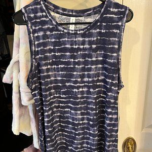 Athleta Breezy Striped Tank - L
